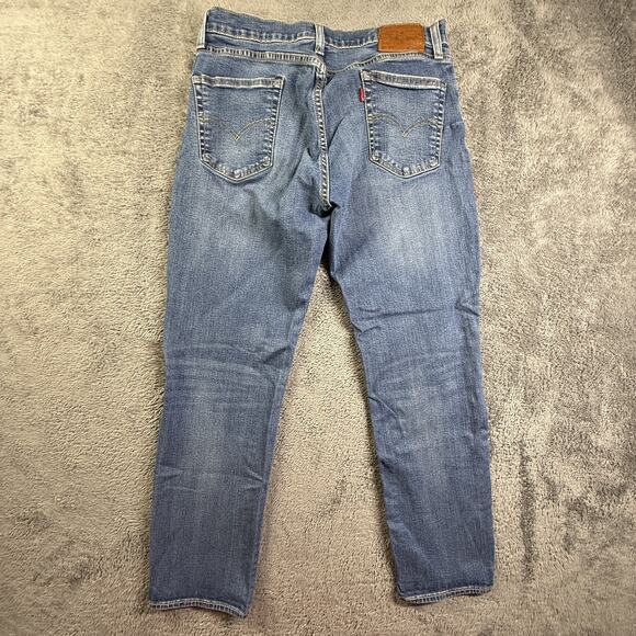 Levi's 511 Premium Stretch Denim Jeans Men's 32x30 Straight Leg Blue - Picture 7 of 9